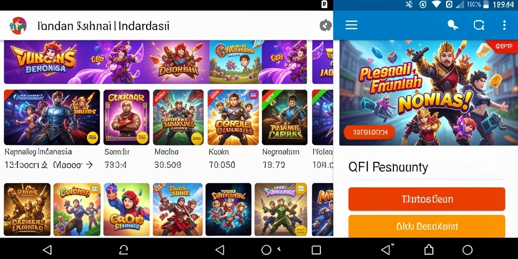 hujantoto - Berbagai karakter unik yang bisa dimainkan.