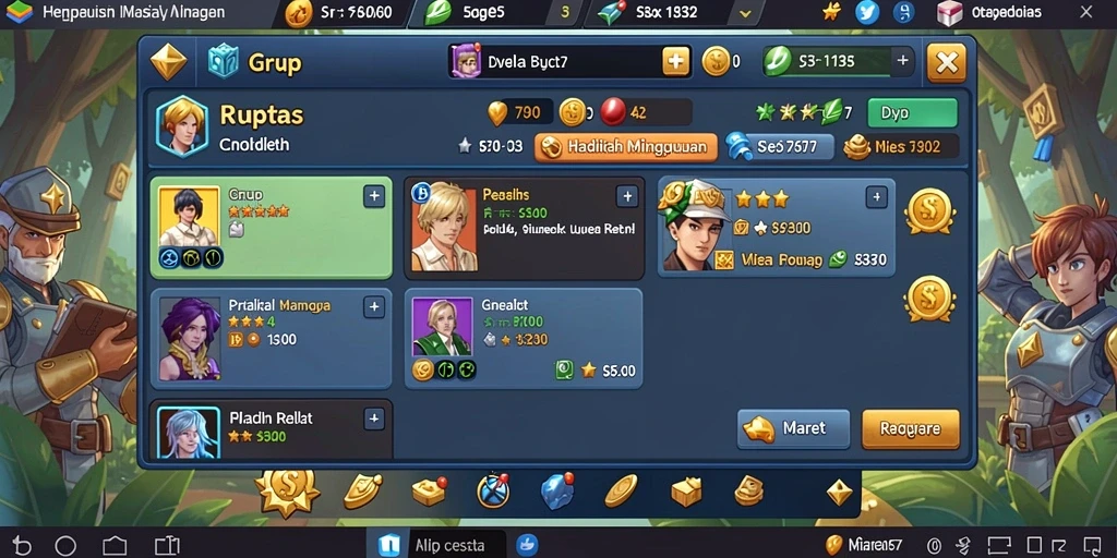 id66 - Karakter unik yang dapat diupgrade sesuai kebutuhan.